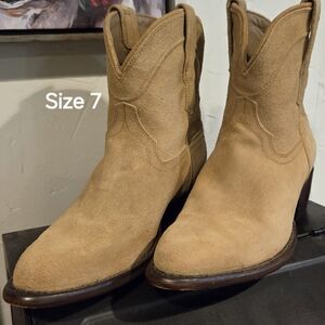 Tecovas Tan Cowboy Boots Classic Western Style